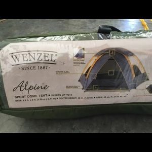 WENZEL - Sport Dome Tent - Sleeps up to 3 people!